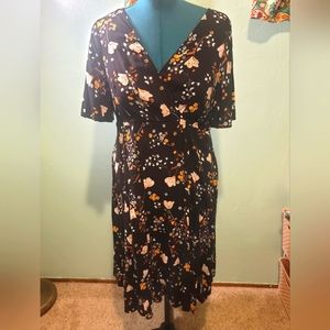 Torrid floral dress size 0